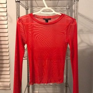 Forever 21 Mesh Top